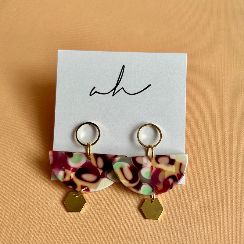 “Groovy Girl” Earrings | AH Designs